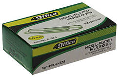 Скріпки 4Office №4-324 50мм 100штук