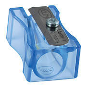 Точилка KUM №100-1FT прямокутна прозора асорті кольорів