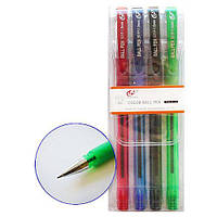 Набір ручок кулькових масляних TZ №501 4 кольора