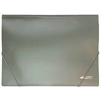 Папка на гумках А4 4Office №4-244-08 сіра