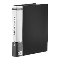 Папка на 2 великих кільцях А5 BM №3168-01 чорна