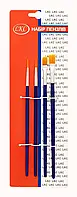 Пензлики LKC №L921083-H (нейлон 4шт)