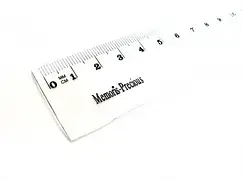 Лінійка пластикова MF 15см №2037-15 прозора