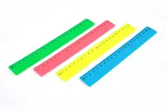 Лінійка пластикова MF 20см №2038-20 кольорова