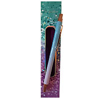 Ручка подарункова кулькова поворотна у коробці WB №162 градієнт