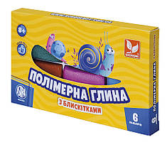 Термопластилін Ш. №304109001-UA 120гр 6кольорів з блисткітками