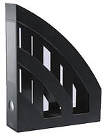 Лоток вертикальний пластиковий Кіп ЛВ-01 чорний