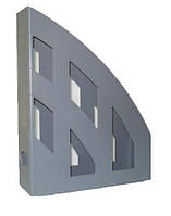 Лоток вертикальний пластиковий Кіп ЛВ-01 сірий