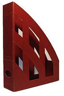 Лоток вертикальний пластиковий Кіп ЛВ-01 темно-червоний