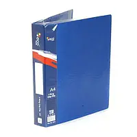 Папка на 4 великих кільцях А4 Eagle №2403-00 з кишенею 35мм асорті кольорів