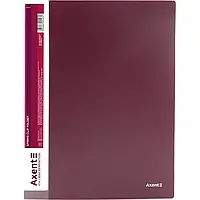 Папка-швидкозшивач А4 Axent №1304-04 з кишенею бордова