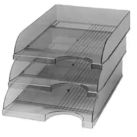 Лоток горизонтальний пластиковий Кіп ЛГ-06 прозорий