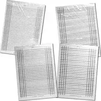 Зебра А4 двустороння