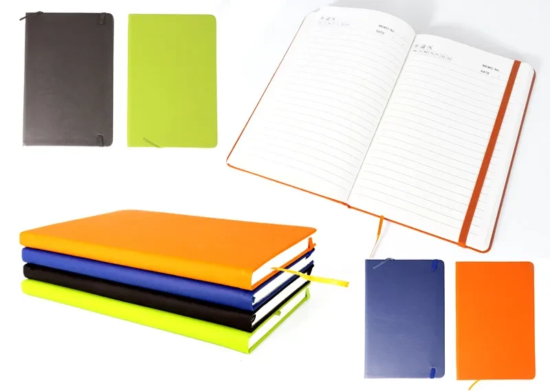 Блокнот А5 Leader 80 листів = №118272 (15978) (шкір.замова обкладинка), фото 1