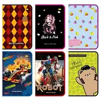 Папка для праці картонна на блискавці В4 Апельсин ПР-01