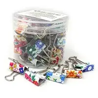 Біндер металевий 32мм кольоровий з малюноком JO №DSCN5387