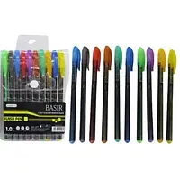 Набір ручок гелевих ароматизованих КНР №905-10-3 (1,0) неонових 10 кольорів у пластиковому чохлі