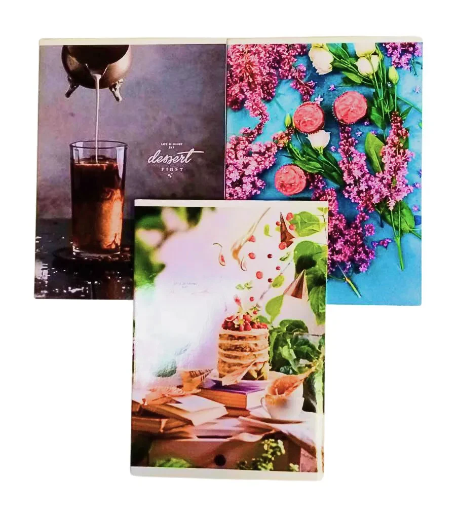 Блокнот на скобі А4 Ш. 80 листів = №5010 (50132) (картонна обкладинка) заокруглені кути, фото 1