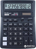 Калькулятор бухгалтерський Brilliant BS-0333 на 12 разрядів (оригінал)