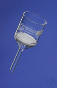 Фільтруюча воронка Шотта VitraPOR®, Борсилікатне скло 3.3, 75 мл, Діаметр 48 мм, Діам. трубки 10 мм, фото 1