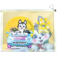 Папка, що розширюється з бігунком zip-lock А4+ К.Фреш №ПП10 щільністю 180мкм