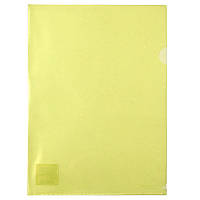 Куточок пластиковий А4 Axent №1434-26 прозорий жовтий щільністю 170мкм