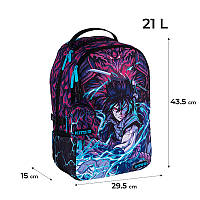 Рюкзак Kite м'який анатомічний Ed.t. №24-2569L-2 (21літр) для хлопця, для дівчини