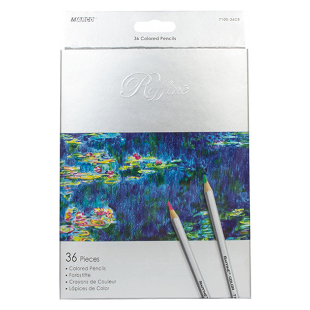 Олівці кольорові Marco №7100 (12069) 36 штук, фото 1