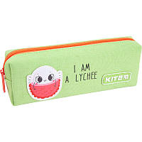 Пенал-сошетка Kite №21-642-15 на 1 відділення з  нашивками