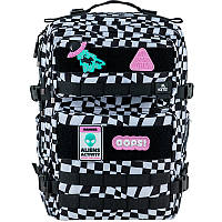 Рюкзак Kite м'який Ed.t. №24-2593L-3 чорно-білий (21,5літрів) для дівчини