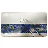 Олівці кольорові Marco №7100 120 штук у металевій упаковці