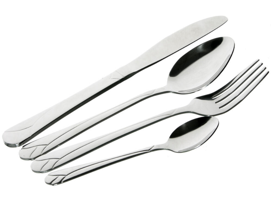 Набір столових приладів 24 предметів Kamille з нержавіючої сталі 6 персон, фото 1