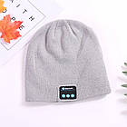 Вуханка з Bluetooth-гарнітурою й мікрофоном 22х21 см, зимова шапка з USB-зарядкою і вбудованими навушниками, фото 6