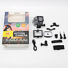 Водонепроникна екшн-камера WIFI 4K 16MP DVR Sport S2, спортивна модель із кріпленням та екраном, фото 10