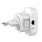 Підсилювач Wi-Fi сигналу LV-WR29 з вилкою для розетки компактний репітер бездротової мережі будинку, фото 8