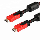 Кабель HDMI-HDMI 5 м з посиленою обмоткою, універсальний шнур для телевізора та монітора з фільтрами, фото 5