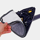 Швабра трикутна з відтискачем EL-404, зручний інструмент для миття підлоги та важкодоступних кутів, фото 4