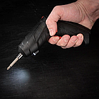 Акумуляторний шурупокрут 48в1 у валізі з USB зарядкою, універсальний набір із бітами та насадками, фото 3