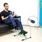 Велотренажер для реабілітації рук і ніг, компактний педальний тренажер із регулюванням навантаження, фото 7