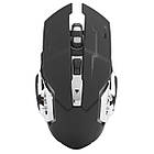 Бездротова мишка з RGB-підсвіткою BT T2 ергономічний дизайн для роботи та ігор на комп'ютері, фото 3