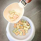 Електронна мірна ложка ZD-208 до 800 г з точністю 1 г, цифрові ваги для кухні та корму тварин, фото 7