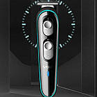 Машинка для стриження волосся VGR V-055 з насадками, бездротова модель із регулюванням довжини зрізу, фото 9