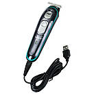 Машинка для стриження волосся VGR V-055 з насадками, бездротова модель із регулюванням довжини зрізу, фото 10