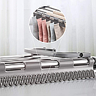 Сушарка для одягу на батарею 69х31.5х20.5 см модель 3270B навісна решітка для сушіння білизни вдома, фото 3