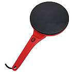 Заглибна млинниця електрична 20 см 600 Вт Patelnya, антипригарна поверхня для швидкого приготування, фото 3