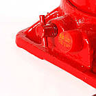 Домкрат гідравлічний 10 тонн для авто, сталевий одноштоковий механізм, надійний пляшковий тип, фото 6