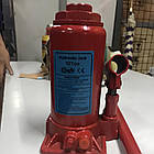 Домкрат гідравлічний 10 тонн для авто, сталевий одноштоковий механізм, надійний пляшковий тип, фото 7