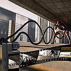 Нагрудна боді-камера L9 з дисплеєм і поворотом на 180° FullHD 1080p компактний пристрій для запису, фото 6