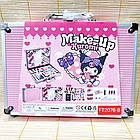 Набір дитячої косметики у валізі Куромі на 40 предметів, ігровий комплект із тінями та блисками, фото 10