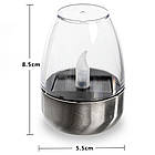 Вуличні світлодіодні свічки на сонячній батареї SL-060, 6 шт., декоративні LED вогники для саду, фото 10